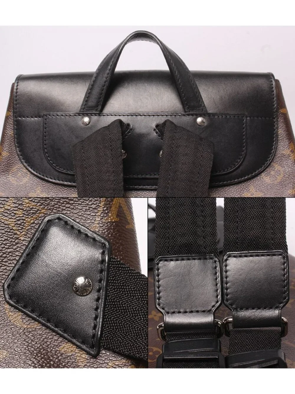 Louis Vuitton Backpack Parc Monogram Macassar